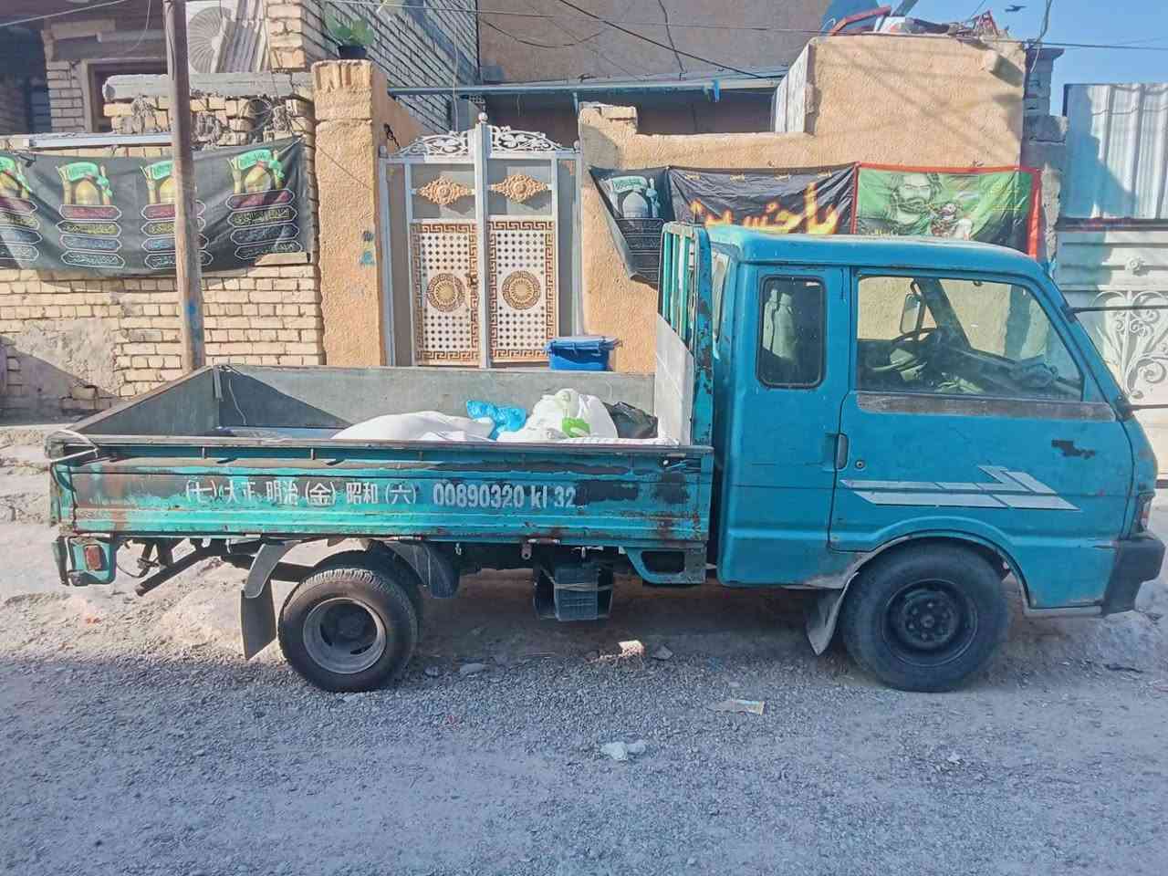 السلام عليكم سياره كيا حمل للبيع موديل 93 رقم بغداد دولي سنويه لل 31 مشروع وطني السياره مكفولة من كير مكينه كهربائيات جام كله جديد كشر سياره بلادي مثل ما واضح بل صوره تخم تاير خلفي جديد بريك خلفي أمامي جديد جلج جديد مكان السياره بغداد شعب قرب جامع الخلفاء مخبز بغداد حي اور رقم الهاتف *********** رجاء رجاء الموشراي ليتصل ويخابر سعر 42وبيه مجال
