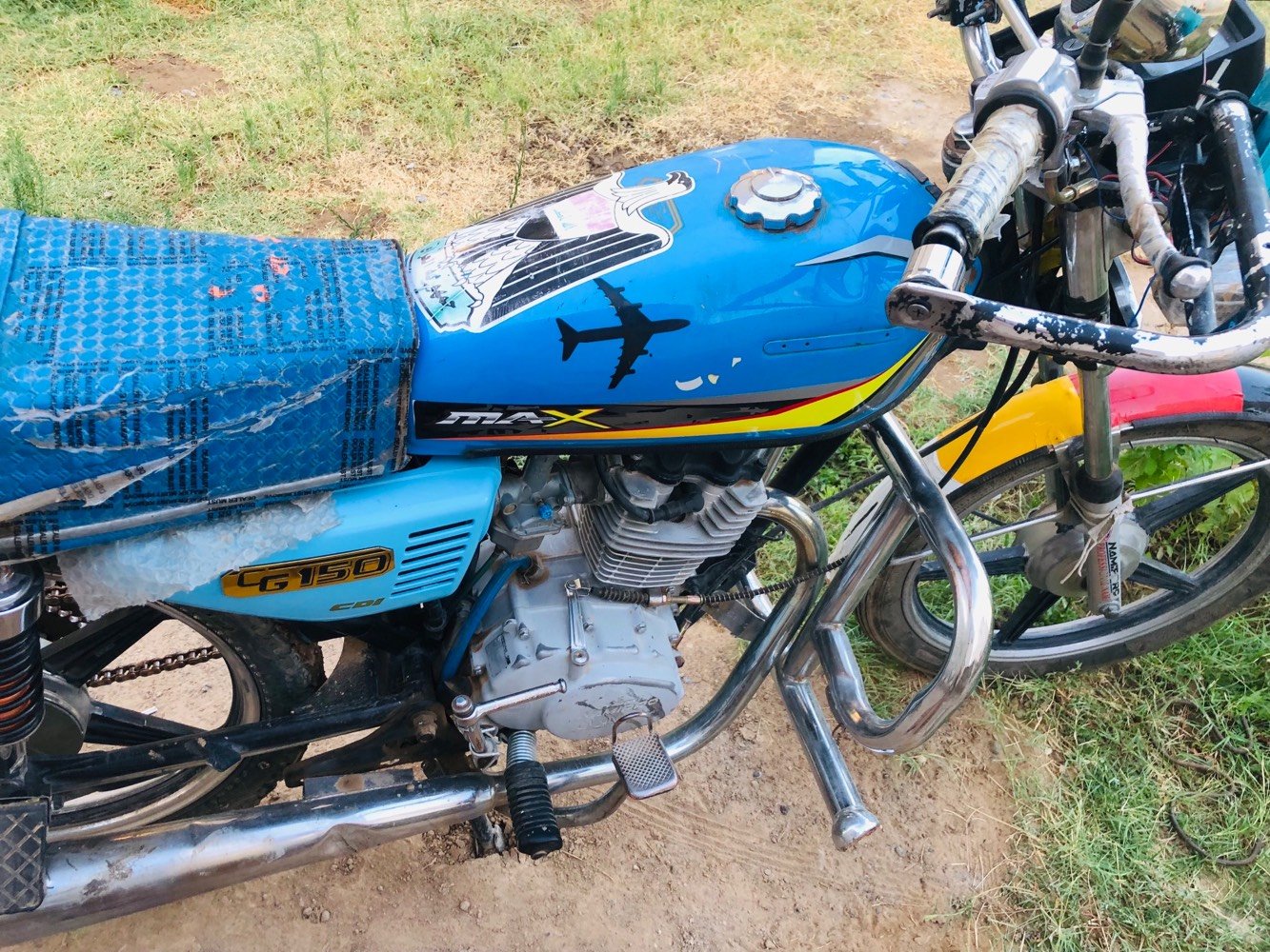 الشرقاط ساحل الايسر قرية شاطي الجدر موطور للبيع موديل 2020معمره مره وحده وكلشي شغال بي