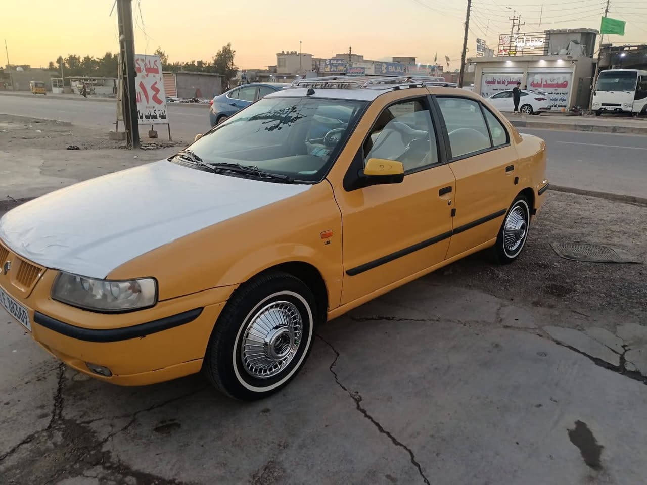 السلام عليكم سمنت موديل 12البيع السياره مكفوله ضربه صبغ ماكو عده طخه المشرعليهه خياس ماكو جراد خفيف بيهه عليهه دوشمه عام تخم تاير جديد مكينه كير تبريد صدر كلا جديد السياره مانقصهه شي جاهزه بسمي مكان بغداد السعر 47بيهه مجال ***********
