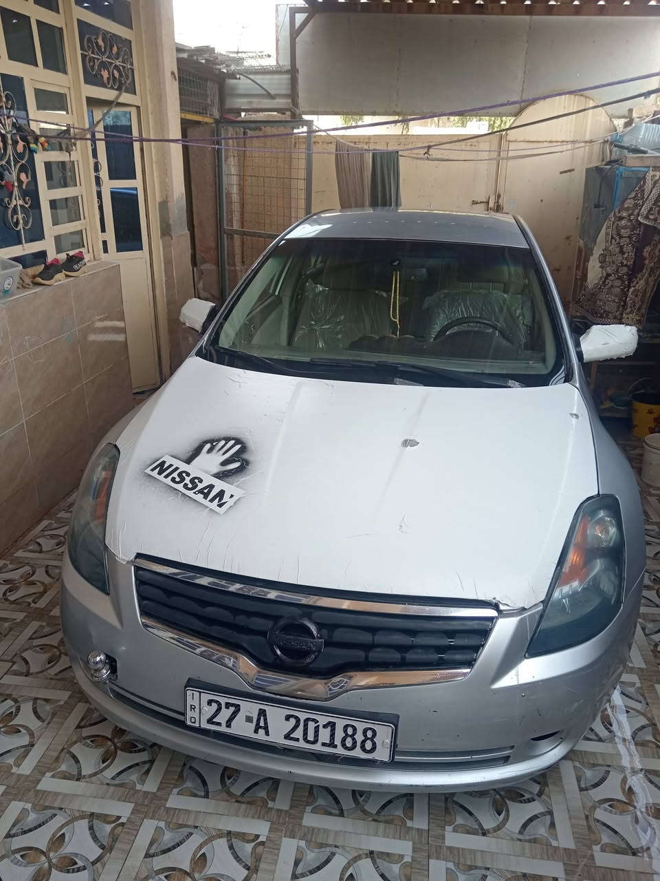 نيسان التما  ٢٠٠٨
رقم ذي قار / مشروع وطني

مصبوغ عام 

السيارة مناقصها شي كير محرك جديد حاويه مصارلهن شهر ( ضفيرة امامية وضفيرة محرك جديد داينمو جديد قاعدة فيوزات جديد بور ستيرن ومشط ستيرن جديد يرادلها بس صونده وكاصلها وحده اغلبية الحساسات جديده خرطوم جويتر جديد قواعد محرك + اذاين جديد صدر امامي كلة جديد وصدر الخلفي حلو مالتها) السياره تاخذها مناقصه شي  عدا صوندة بور ستيرن

ملاحضة / الفان مال تبريد والتدفئة ميشتغل

مكان السيارة بعقوبة / الرحمة

السياره عارضها ب٧٠ قفل 

***********
