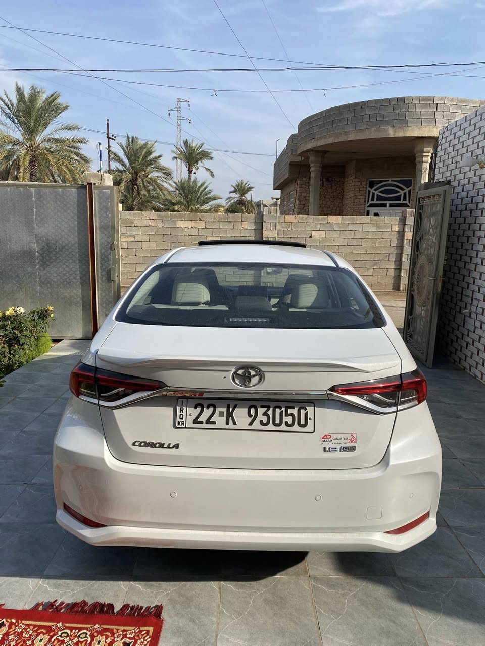 السلام عليكم كورلا موديل 2024 رقم اربيل خليجي السياره sas ضمان
ماشية26 ألف  السياره فول مواصفات 
بصمه 
سلايت 
محرك 1800 بنزين
شاحن موبايل 
حساس امامي خلفي 
تحكم ستيرن فول 
شاشه اصليه 
كامره اصليه 
ترحيب عن قرب 
اشاير مري
لد امامي 
لد خلفي 
سبير منازل

سياره بيها موصفات اكثر 
موقع الرمادي 
سعر 194 وبيها مجال 
رقم ***********
