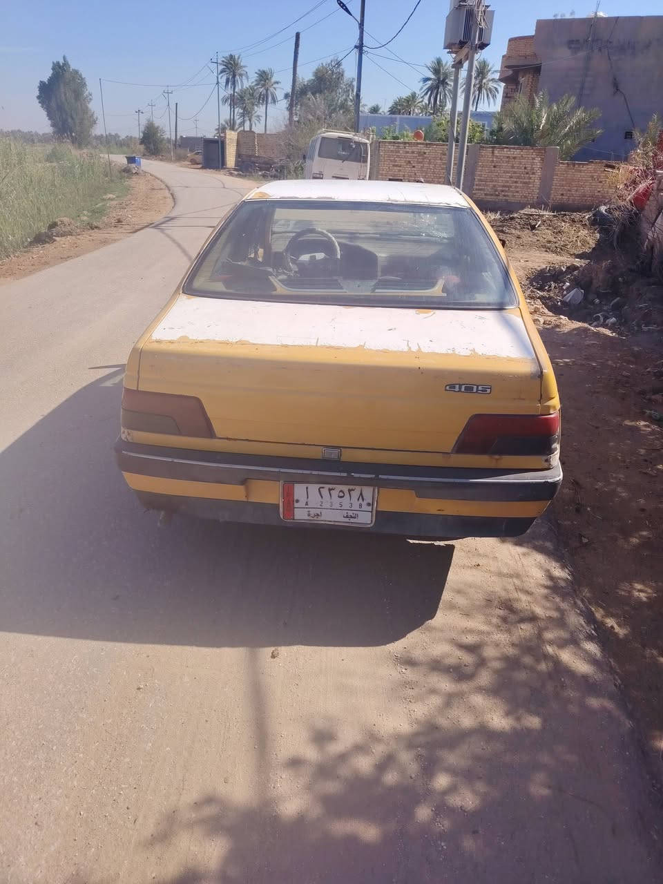 سلام عليكم بيجو 405مديل 10محور كير ومكينه كورله رقم نجف تخم تاير جديد باتري جديد تبريد شغال السعر 25وبيه مجال مكاني بابل قرب المعارض طريق النجف ***********
