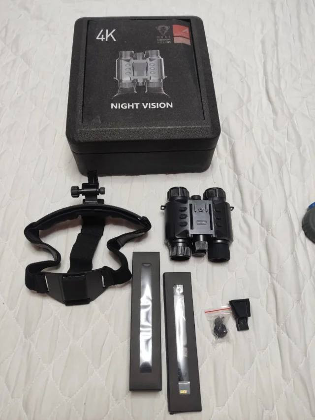 ناظور رؤية ليلية رقمي 4K
تصوير نهار وليل
دقة فيديو 4K Ultra HD
تقريب رقمي حتى 8x
شاشة داخلية 1.4 إنش
يعمل بالأشعة تحت الحمراء (IR) للرؤية في الظلام التام
يدعم كرت ذاكرة microSD 
8 مستويات ضبط للرؤية الليلية
بطارية قابلة للشحن عبر Type-C
إمكانية التثبيت على الرأس (Hands-Free)
مناسب للصيد، المراقبة، الرحلات والتخييم

ادخل على الصفحة وشوف باقي الغراض 
توصيل 3 الف فقط لكل محافظات العراق


**إذا كنت صاحب هذا الإعلان وتريد حذفه لأي سبب، رجاءا أرسل رسالة إلى الدعم الفني**