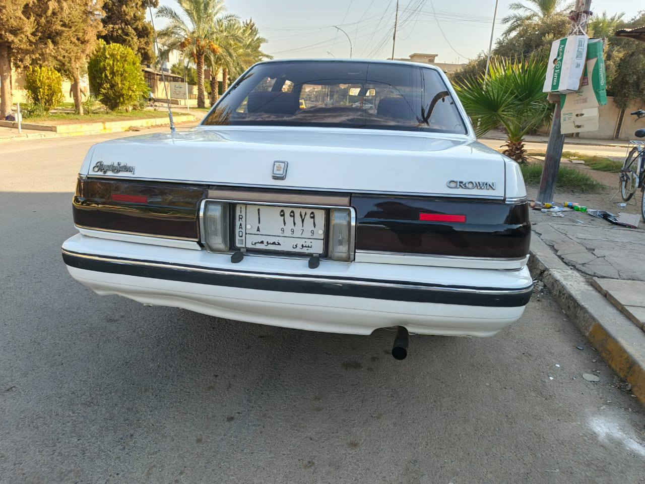 هارتوب 1989 اصلي يسار ما محور كير ومحرك ملكة vvt2500  رقم  الماني مميز نينوى 9979 كوبون بانزين مكانات صبغ جمالية بدون ضرر كير ومحرك جدد كهربائيات كلها شغالة بدون خيسان ترايك 200 سيارة جاهزة من كلشي مبدل فقط سقف من البراجيم شرط لاكالبة ولا تاكيه عالفحص 
السعر 49 وبيها مجال بسيط جدا
***********
