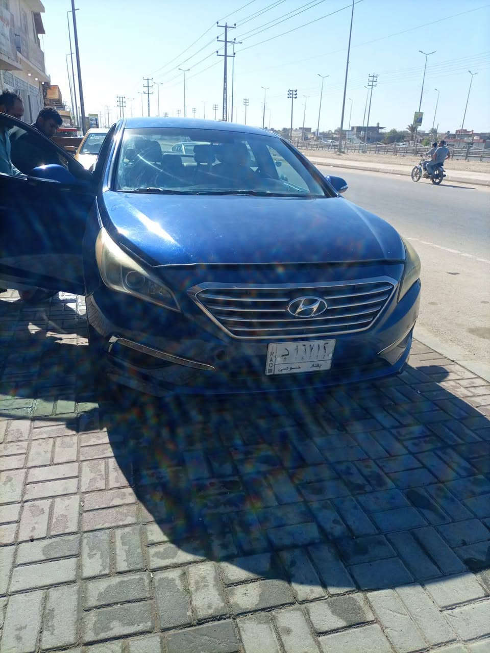 سلام عليكم سوناته مديل15 امريكي سياره نضيفه مال بيت ضربه فقط شبر الباقي مكفول مكان كربلاء لاستفسار عل *********** فول ماعدة فتحه
