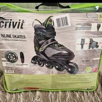 حذاء التزلج بالعجلاتصنع الماني قوة ومتانه واناقه قياس يلبس من 37 الى 4...