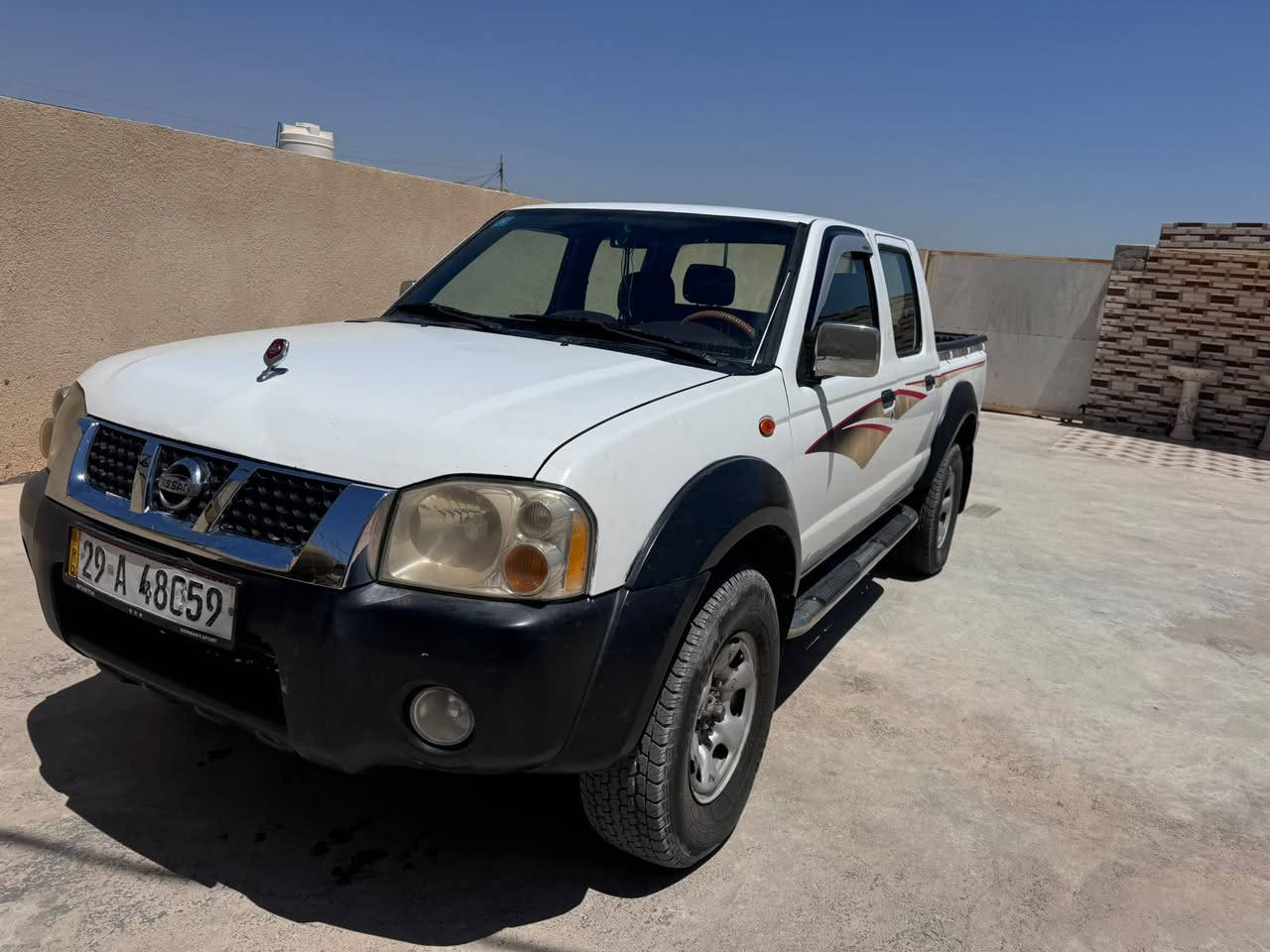 فور ويل نيسان شبوط موديل ١٤ مكفوله كفاله عامه ماعدا الباب البدي مصبوغ تبريد ثلج مكينه بلاد بانزين سياره بسمي مداور ثاني يوم سياره مال شغل عنون كربلاء ***********
