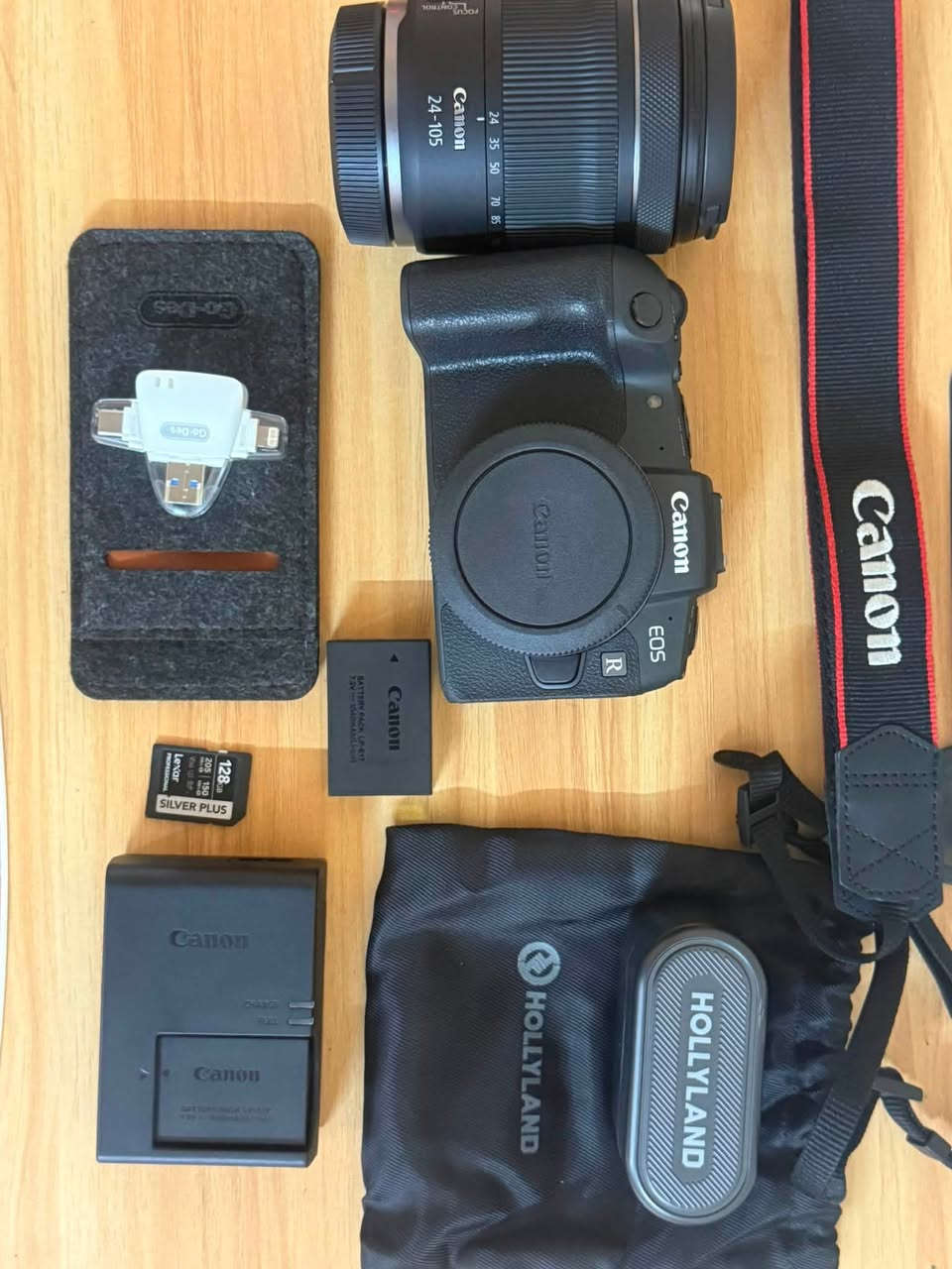 عدة تصوير كاملة للبيع
المعدات نظيفة جداً  وجديدة 

1️⃣ كاميرا كانون Canon EOS RP
2️⃣ ستاند JMARY
3️⃣ مايك HOLLYLAND احترافي
4️⃣ جنطة كاميرا DULEPRO
5️⃣ رام 128 جيجا
6️⃣ بطارية عدد 2
7️⃣ ناقل صور وملفات

📍بغداد 

للاستفسار 

***********

