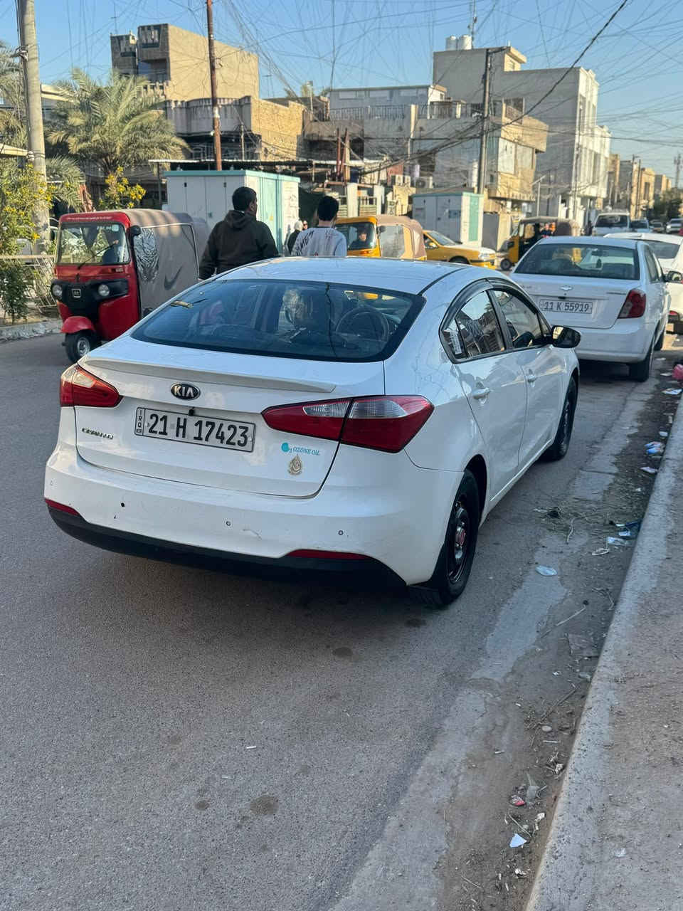 كيا سيراتو 2014 خليجي رقم سليمانية انكليزي سنوية لحد 2027 باسمي تحويل مباشر هزة جديدة محرك 1600دوش المرغوب 

بيه قطعتين صبغ فقط بدون دواخل جاملغ خلفي جه السايق وباب عكس السايق الخلفي فقط وشخط بسيط بلقمارة 

كير ومحرك جيد جدا تبريد ثلج تايرات وصدر جدد واي نقص مابيهه رايدهه 105 وبيهه مجال مكاني حي الجوادين 
***********
