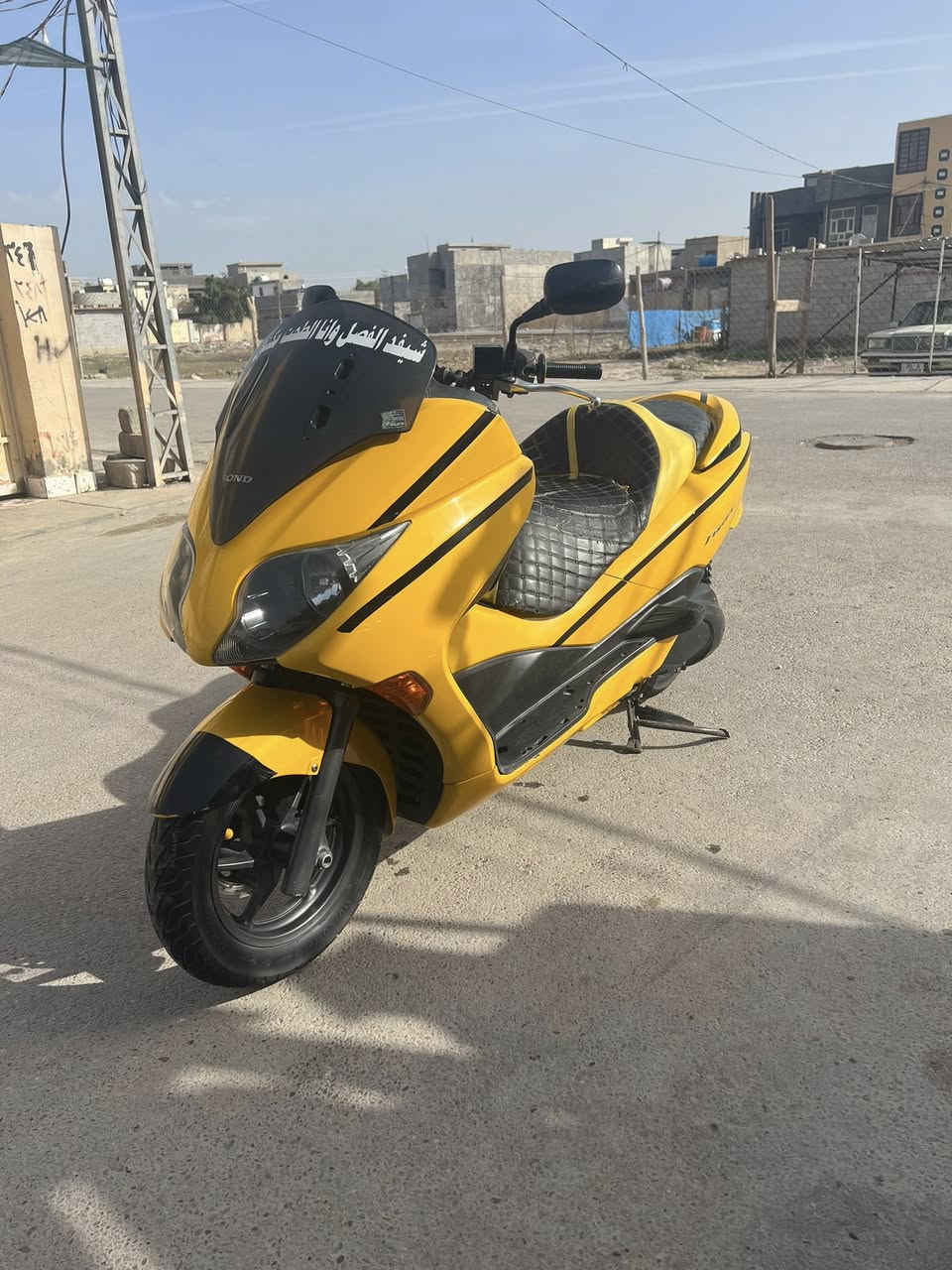 سلام عليكم
فورزه 0/10 فول مواصفات

تحكمات ستيرن

مسجل بلادي 

اشارات لايت ابيض بلادي

باتري جديد شاده قبل عشر ايام

تاير خلفي جديد 

كامله من كلشي أي نقص برغي مابيه

محرك مكفول كفاله عامه 

كيل مكفول كفاله عامه 

كير عادي وتماتيك شغال 

جاهزه من كلشي نكره سلف 

نسبت نضافه 100/80

تجي بعينك تشوفه 

كهربائيات شغاله بالكامل

السعر مليون و 500 بيه مجال حك الجيه

ديالى بعقوبه
***********
