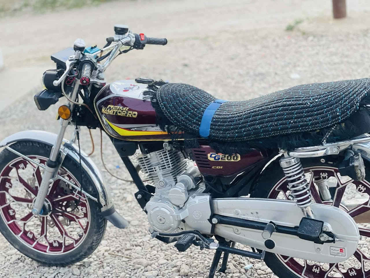 سلام عليكم ❤️نامي پرو2025 /٢٠٠ دراجه حلوه ونضيفه اي نقص مابي شلعه معدل فول كله شغال سعر 750 بي مجال بصيط شراي اتصل*********** موجود خاص سد حمرين
