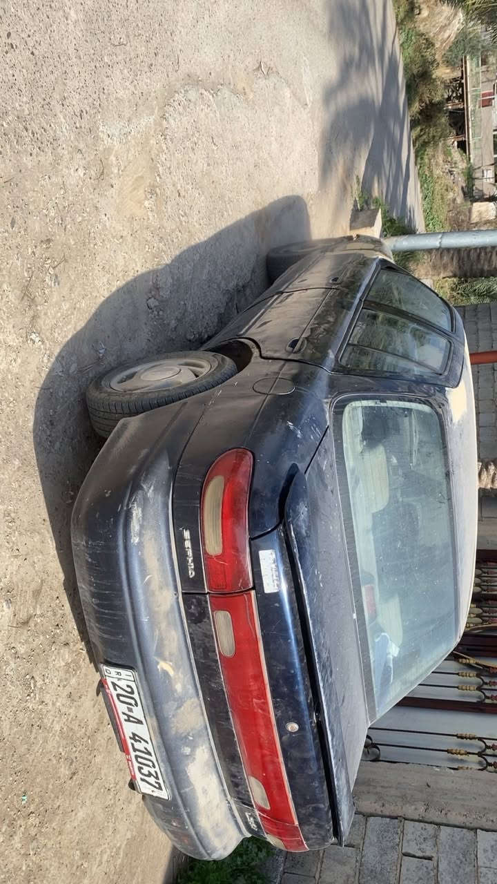 كيا سيفيا 95 رقم ديالى انكليزي
بيهة حادث عكس سايق
25 ورقة وبيهة مجال
***********
