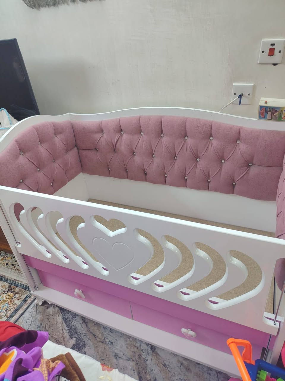 جربايه بهذا الجمال كلش جديدة ونظيفة مابيها ضرر وياها دوشك اسفنج ضغط عالي جبيرة ينام عليها الطفل لعمر 5سنوات السعر 125 وبيها مجال للشراي 
العنوان الدورة ابو دشير


**إذا كنت صاحب هذا الإعلان وتريد حذفه لأي سبب، رجاءا أرسل رسالة إلى الدعم الفني**