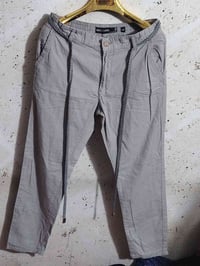 بنطلون لنن • مقاس ٣٤ • اوف وايت