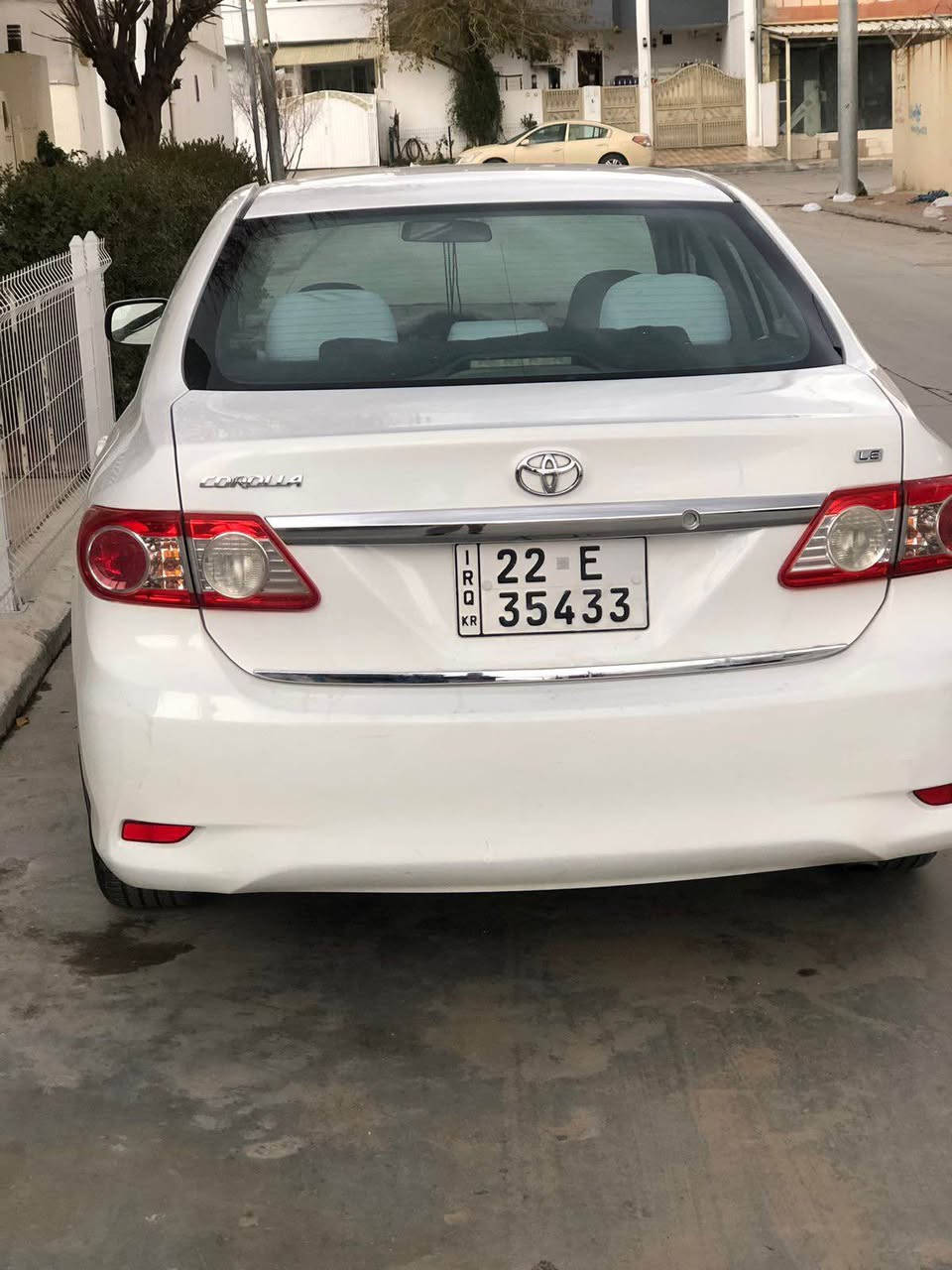 كرولا موديل ٢٠١٣
سنوية جديد لحد ٢٠٢٩
كوبون بنزين موجود
كير و محرك و كل شي بشرط
ما بي نواقص ما بي دينار مصرف
سبير ما ينزل
سيارة نفس شركة
سعر ١٤٠ و بيه مجال
*********** كركوك, العراق
