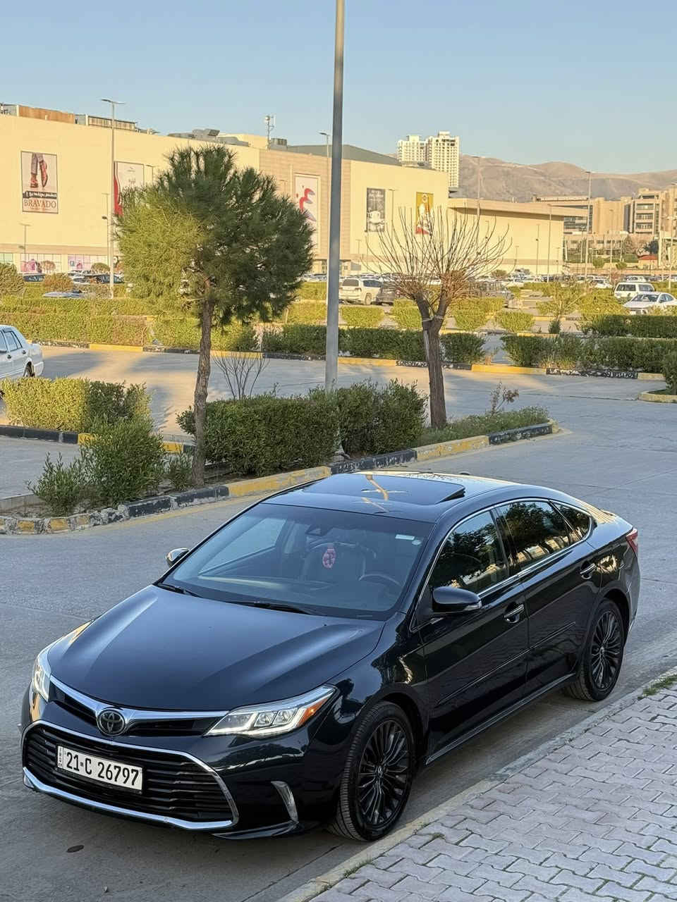 السلام عليكم ورحمة الله وبركاته
‏‎       ——— لـلـبـيع او مراوس  ———

تويوتا افلون     —   Toyota Avalon  

وارد امريكي     —. بدون ايرباك 

‏‎الموديل           — 2017  

فئة.                 —  تورنگ  

حجم المكينه   — V6/3500

‏‎اللون               — اسود كذابي 

‏‎المسافه المقطوعه — 121.000  

‏‎حالة السياره.    — فقط الصندوق صبغ (الحادث داخل المنشور)

‏‎المواصفات 
‏‎- بصمة تشغيل 
- بصمة ابواب 
‏‎- ترحيب عند الاقتراب 
- ليد نهاري 
- فتحة سلايد 
-تشغيل عن بعد 
- رادار امامي - جانبي - خلفي 
‏‎- شاشه كبيره تدعم نظام الأبل كار باي ونظام الاندرويد 
‏‎- ستيرن بحركه كهربائيه 
- تبريد قطعتين
- تبريد منفصل 
- لايتات 3 عدسات 
- 3 وضعات قياده 
‏‎- تحكم ستيرن جهتين 
- كشنات جلد 
- شفتات ستيرن 
- كرسي السائق والراكب بحركه كهربائيه 
- كرسي السائق خزن ميموري 
- كشنات تدفئه 
- أشاره بالمرايه 
‏‎- تحديد سرعه 
‏‎- مانع انزلاق 
‏‎- ليد نهاري
- كامره خلفيه دواره 
‏‎ باقي المواصفات المعروفه 

‏‎السعر            — اكتب تم او السعر  ويوصلك مباشر 

‏‎رقم السياره    — السليمانية 

‏‎موقع  السياره — السليمانية 

((((هزه براد رقم سنويه كولها اصدار جديد)))  

‏‎للأستفسار.     — ***********—***********
