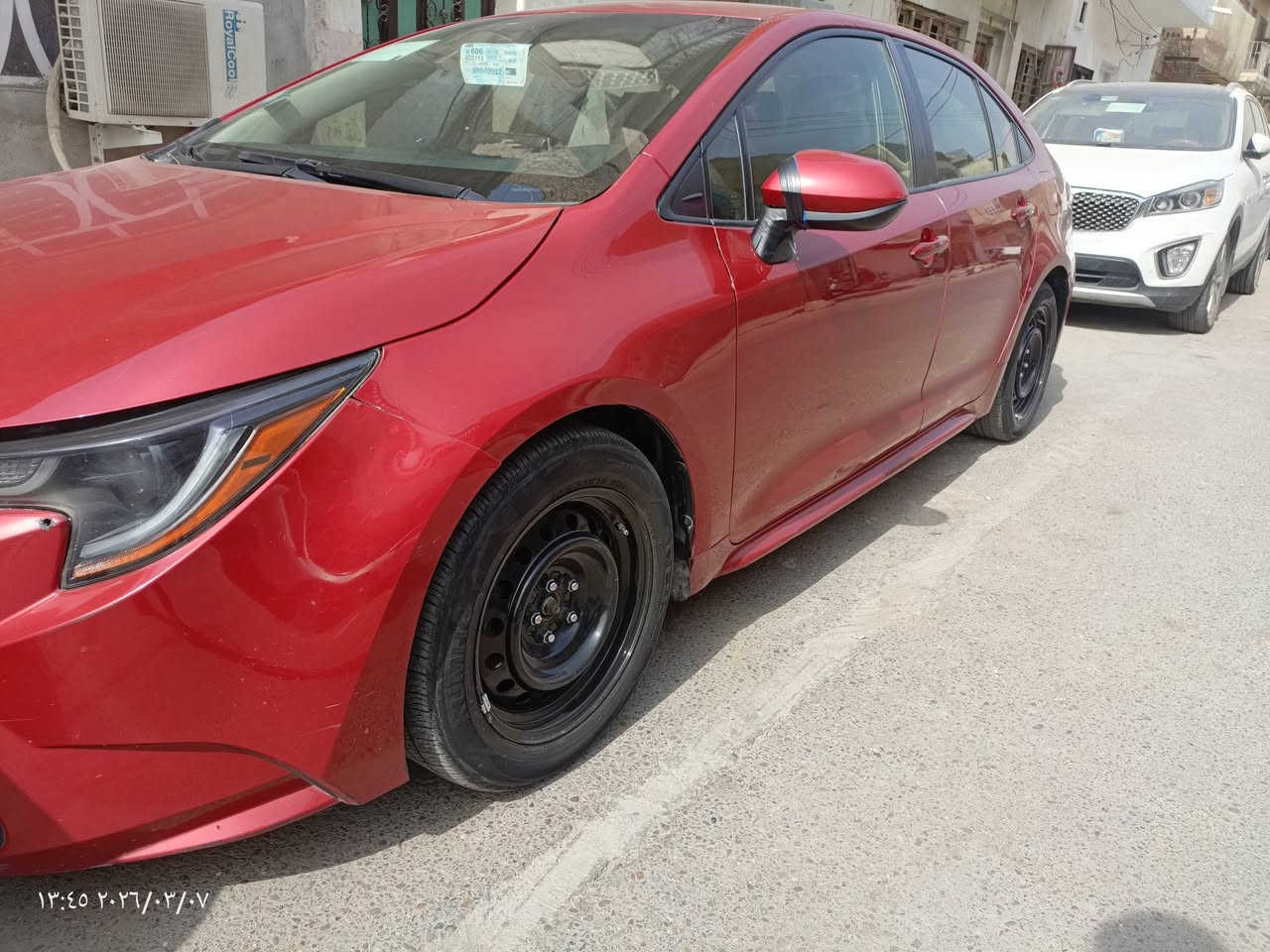 السلام عليكم مرخصة الدمن 
كورلا موديل 21 للبيع باقي سنتين تصير حره السعر 130او بيها مجال مكاني بغداد ***********
