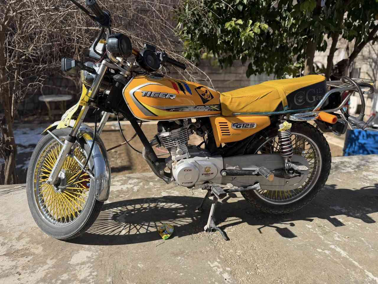 دراجه تايكر 4كيرر موديل 24دراجه جاهزه من كلشي الاستفسار اتصال بل رقم ***********
