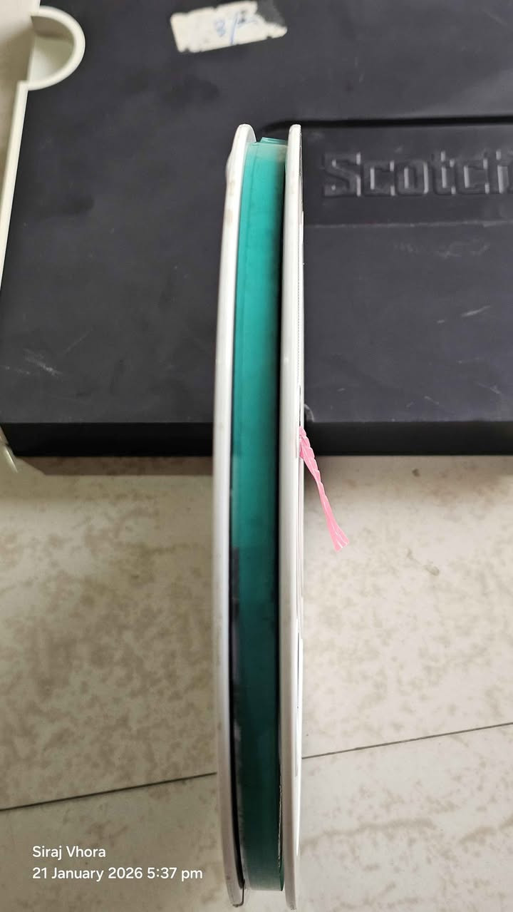 Scotch spool tape 7". In very good condition. Vyara, GJ


**إذا كنت صاحب هذا الإعلان وتريد حذفه لأي سبب، رجاءا أرسل رسالة إلى الدعم الفني**