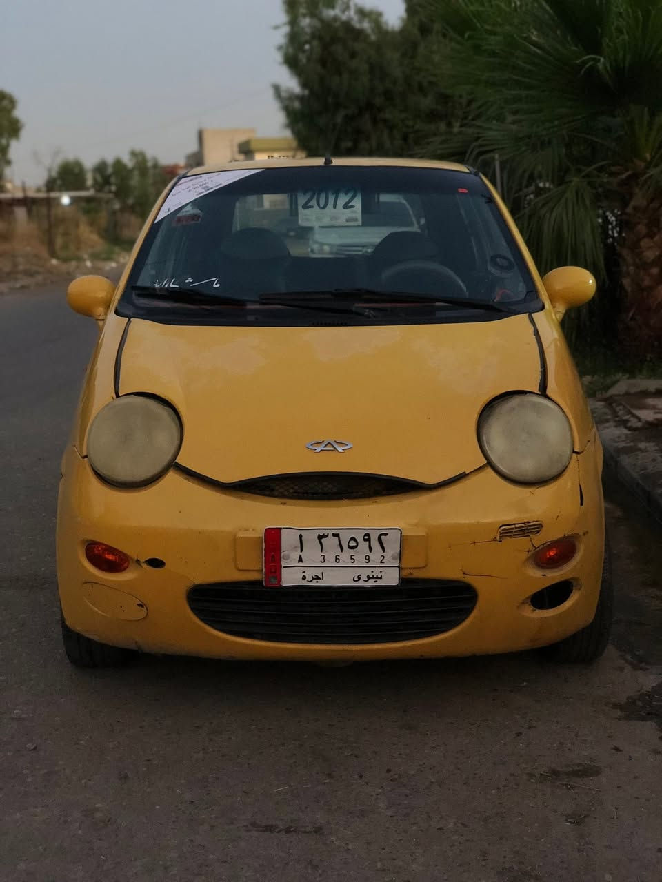 كوكو موديل ١٢
سنوية ٢٠٢٨
طخم امامي جديد بطارية جديدة 
كهربائيات كلها شغالة / لايتات زينون
بلادي تكسي كابون ورقي 
شرعي موجود داخل الموصل /تحويل شرط 
صبغ دوائره فقط 
هاند بريك ما يشتغل 
كيج بانزين والسرعة ما يشتغل 
سعر ٢٩ مابيها أي مجال


**إذا كنت صاحب هذا الإعلان وتريد حذفه لأي سبب، رجاءا أرسل رسالة إلى الدعم الفني**