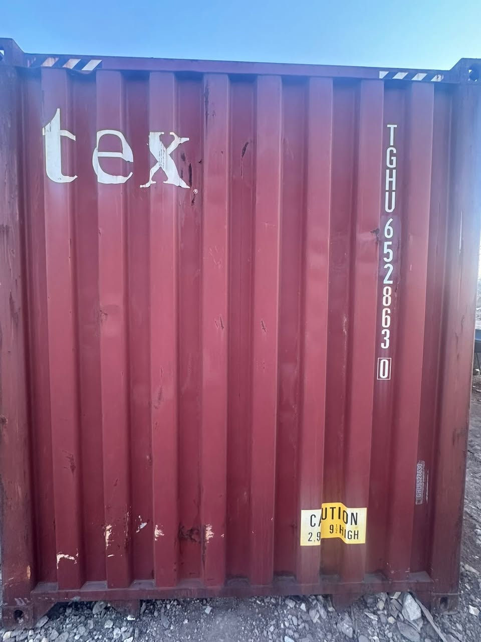 ببركة الصلاة على محمد وال محمد 
حاويات طول 12 متر وارتفاع 290 سم (العاليات ) استندر بدرجة نظافة ممتازة جدا المكان بغداد للأسعار وباقي التفاصيل يرجى التواصل على الرقم *********** 
يوجد لدينا توصيل إلى كافة المحافظات
