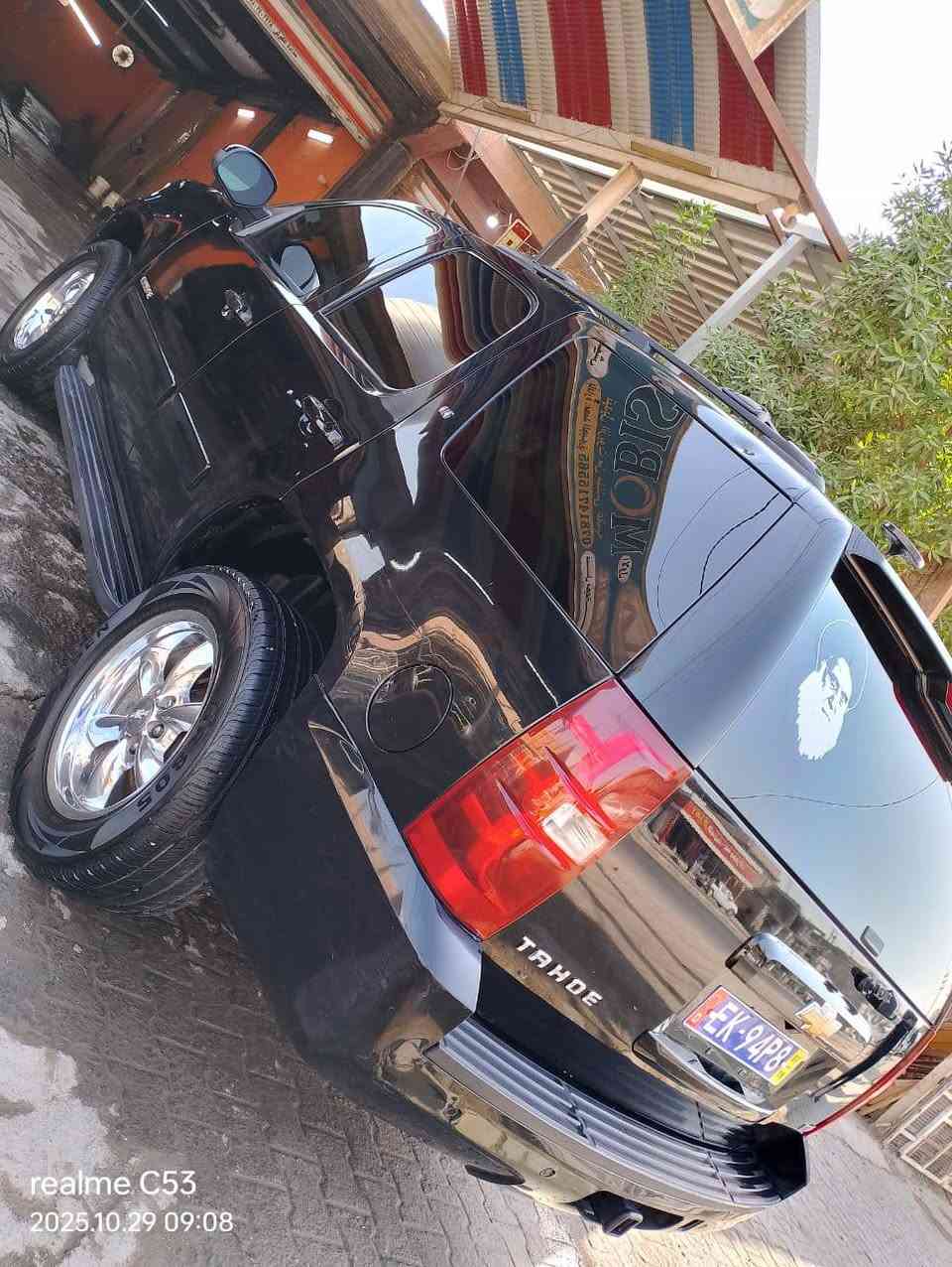 سلام عليكم تاهو للبيع ادوات ادوات ارقام وسنويه طبق الاصل احلى من الصور طك الكارتون كفاله عام من الكص والصبغ 2011 وارد امريكي فول مواصفات 1/1 تخم تاير حداديه تبريد مكينه كير كفاله السعر 110 او بيه مجال حك الجيه مكان السياره النجف للاستفسار ه/***********
