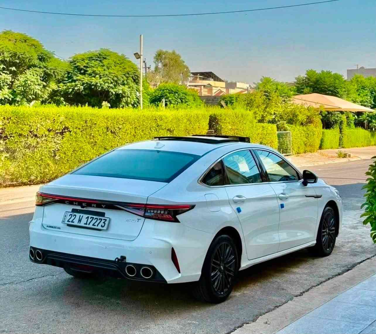 شيري اريزؤ 8 موديل 2024 زةمان شريكة 6  تةنها 14 هةزار كم رويشتي فول فول موسافات 
مكينة 1.6 تؤربؤ هيز 197 هؤزباور
پانؤراما كةمل 
گوشين جلد گوشين كارةبا گوشين دوو رةنگ 
گير 7 
شاشة گةورة شاشة لامس 
بينج كاميرة 
رادار خاتي جادة 
ئاوينة كارةباي 
فؤليؤم 
گوشين سارد گةرم 
سةلاج واتا ساردكروة 
موبايل شةحن دةكا 
ليدة عادةس زينؤن 
ناو ليدي 47 رةنگ بةر دةرگا 
بةردةرگا دار 
ويل گةورة  ويل كرؤم 
زؤر مواسافات تر هةية 
بةناوي خؤم هةموو شتيك نوي 
هةوليرة سعري 148$ 
رةقم تةلةفون ***********—***********

