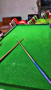 طاولة بليارد • طقم كامل • حله ورديه خارج