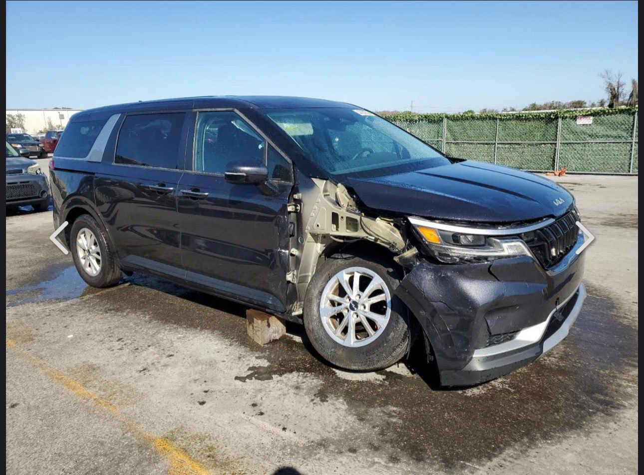 السلام عليكم..كرنفال وارد امريكي موديل 2023 رقم بغداد تحويل مباشر فول مواصفات حادثهه مثل ماموضح بالصور جاملغ امامي بدون دواخل حتى البدنه على وضعهه بدون ايرباك ماشيه 23 الف حقيقي السياره جديده بمعى الكلمه كفاله عامه كير محرك صدر خلفي امامي بعدهه ع وضع الشركه تجي وتشوف وتحكم مكانهه كربلاء..السعر250 ورقه وبيهه مجال ***********
