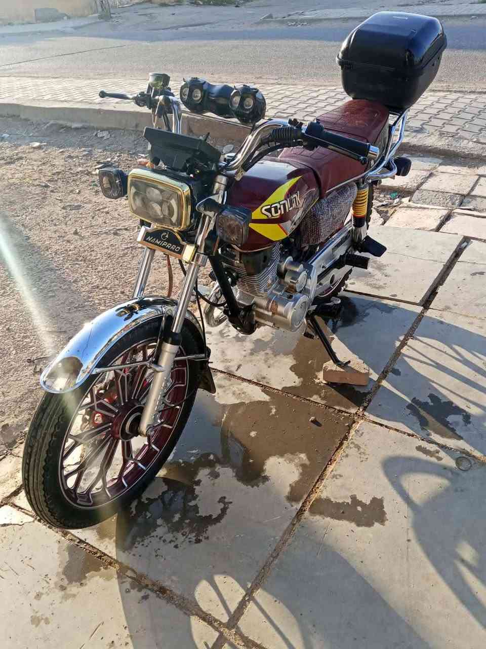 موديل ٢٠٢٤ دراجه جديده المعامل منطقه السعاده ٦٥٠ وبيه مجال  ***********
