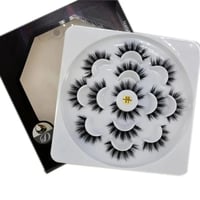 طقم رموش • مقاسات متعددة • شعر طبيعي