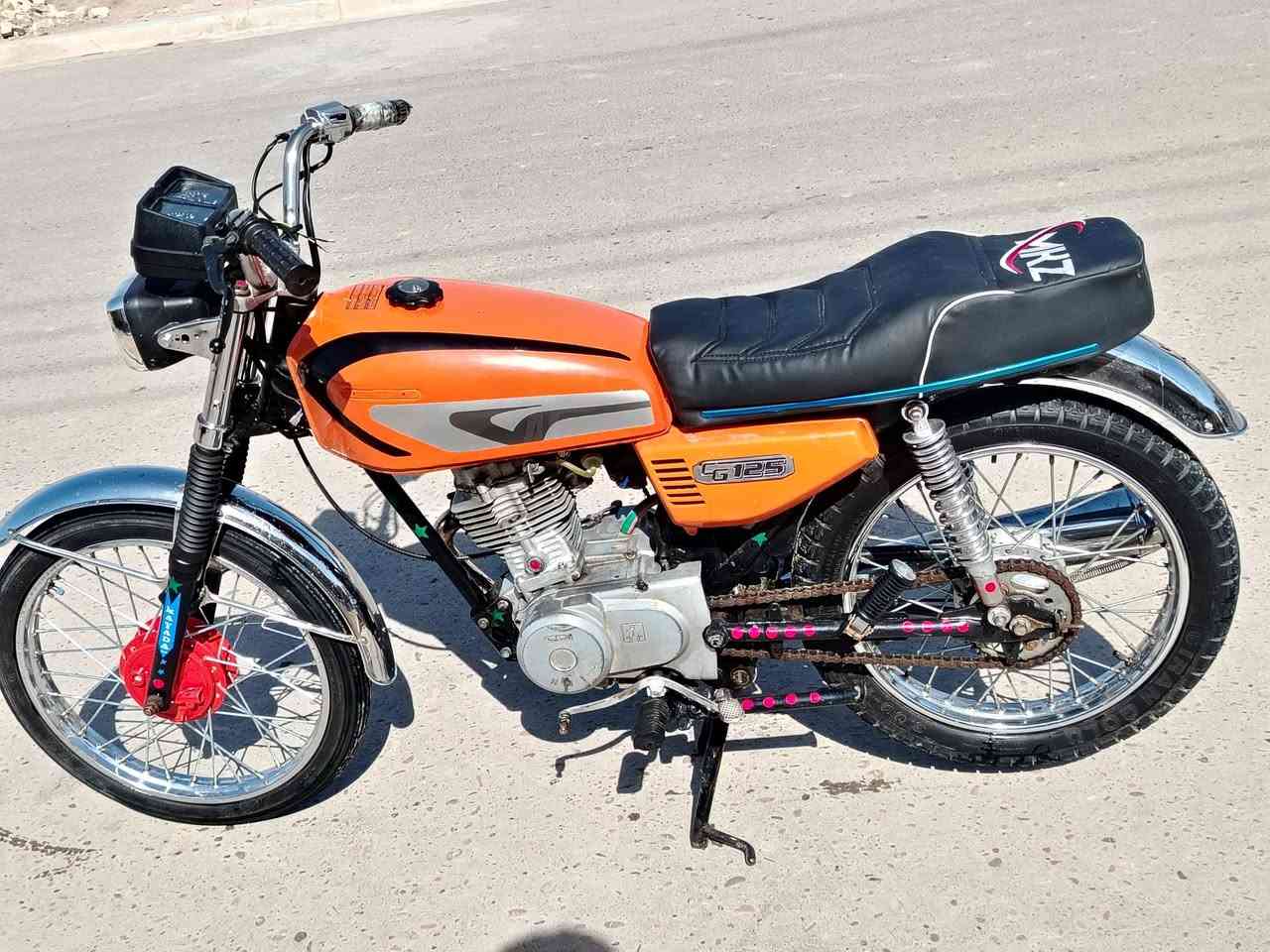 السلام عليكم دراجه البيع بدون بدون رقم *********** تصال مكان شيشان الوله  سعر 500 وبيه مجال
