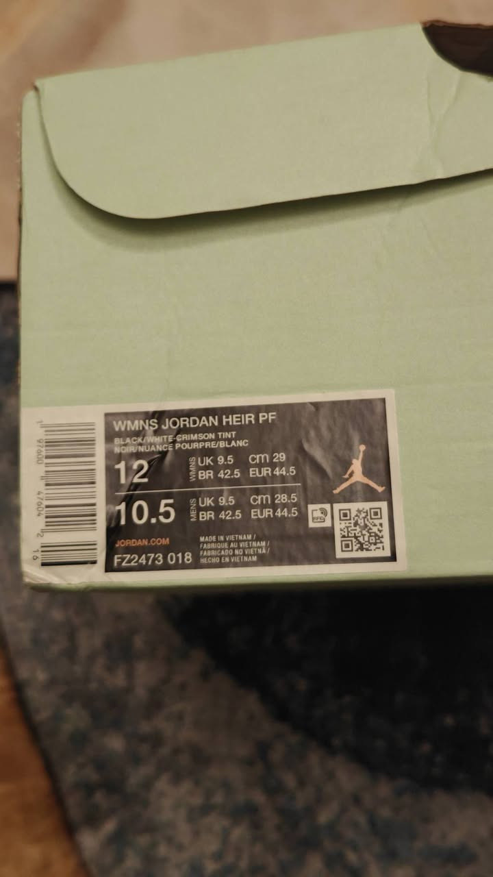 جوردن جديد غير مستخدم القياس 44 ونص طول القدم 29 السعر 30


**إذا كنت صاحب هذا الإعلان وتريد حذفه لأي سبب، رجاءا أرسل رسالة إلى الدعم الفني**