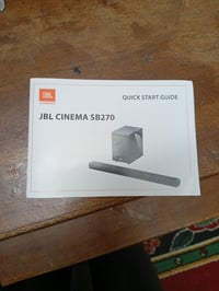 ساوند بار جي بي ال. جديد بالكارتونة ابد ما مستخدم  مع كافة الملحقات  2...