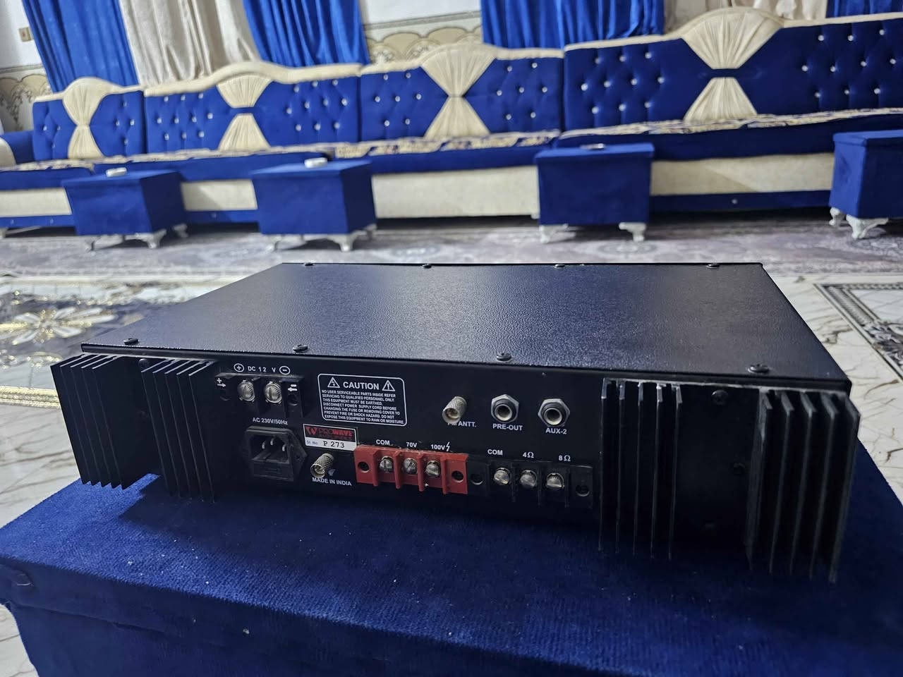 جهاز صوتي للبيع غير مستخدم جديد يشغل بوقي ورقي سماعات و mp3 
السعر 150 
تواصل واتساب *********** الشطره, ذي قار
