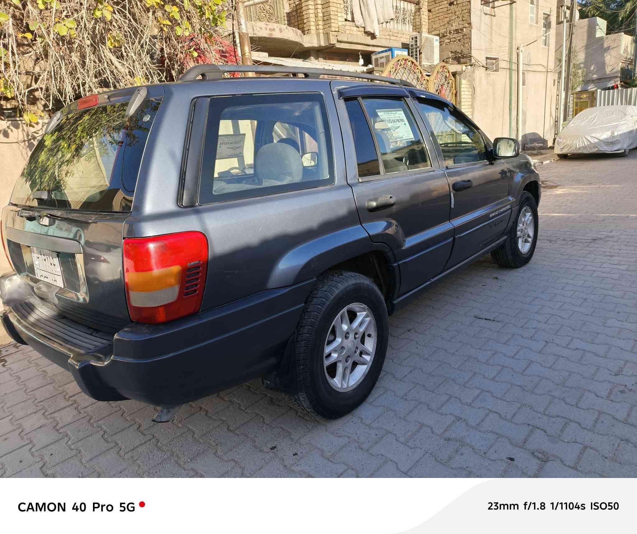 سلام عليكم جيب شيروكي 2004 رقم بغداد سته سلندر مكينه كير مكفولات صدر نضيف داخلها نضيف بدون ضرر بيها جرادات قليله بدون صبغ سعرها 85 مكان بغداد مدينه للصدر الرقم ***********
