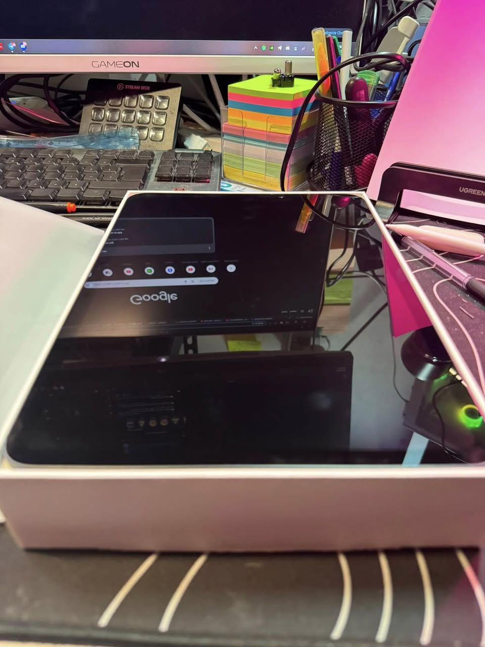ايباد M5 11 PRO بطارية 100‎%‎ مشحون 73 مره بس احسن وبعده بل ضمان للبيع الي مهتم يراسلني سعره 1290 الف ويه التوصيل وين ما جنت واذا تجي لكربلاء وتاخذه يكون افضل ❤️


**إذا كنت صاحب هذا الإعلان وتريد حذفه لأي سبب، رجاءا أرسل رسالة إلى الدعم الفني**