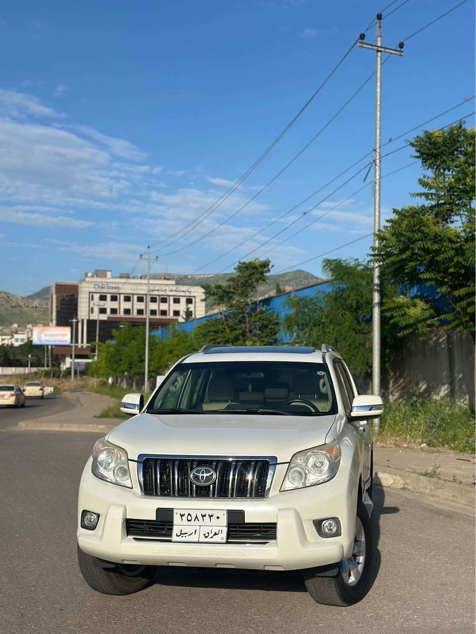 PRADO 2012 V6 
سياره فول فول مواصفات
بئ دعم و صبغ 
٦ بستن محرك بشه رت نه فه كرى
گير محرك تبريد بشه رت 
(٢٠٠) كيلومه ترا يا جوى 
٤*٤ دبل اكسن بشه رت
سلايت 
بصمه 
سلاجه 
شاشه كاميره
دعامى بو دعامى بئ صبغ
سياره يال دهوكى 

سعر (٢٦٥)$ مجال

*********** كورك واتس اب دهوك, العراق
