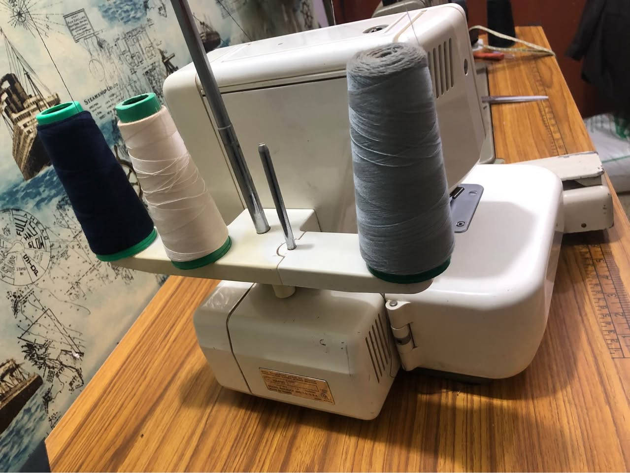 مكينة اوفر برذر ياباني منزلي 
استعمال قليل جدا اخو الجديد 
المكينة كاملة و شغالة و ما بيها اي مشكلة او نقص 
( السعر 150 الف )
مكاني الرمادي و متوفر توصيل الرمادي, الأنبار


**إذا كنت صاحب هذا الإعلان وتريد حذفه لأي سبب، رجاءا أرسل رسالة إلى الدعم الفني**