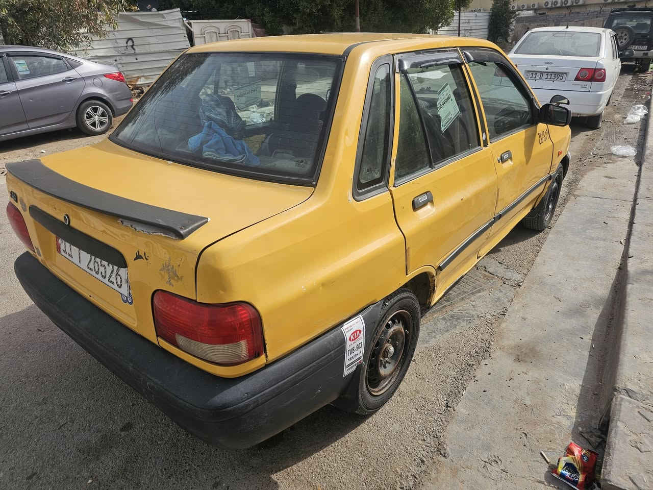 السلام عليكم للبيع موديل 11
رقم بغداد دولي بسمي تحويل مباشر مصفرة 
تبريد شغال حداديه جديده تخم تاير جديد 
جاهزه من كلشي مكاني بغداد العامريه 
السعر23 /***********
