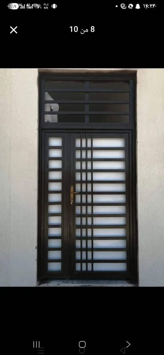 سلام عليكم تفصال باب شبابيك حديد تركي ثقيل 2ملم *********** واتساب ناصرية, ذي قار
