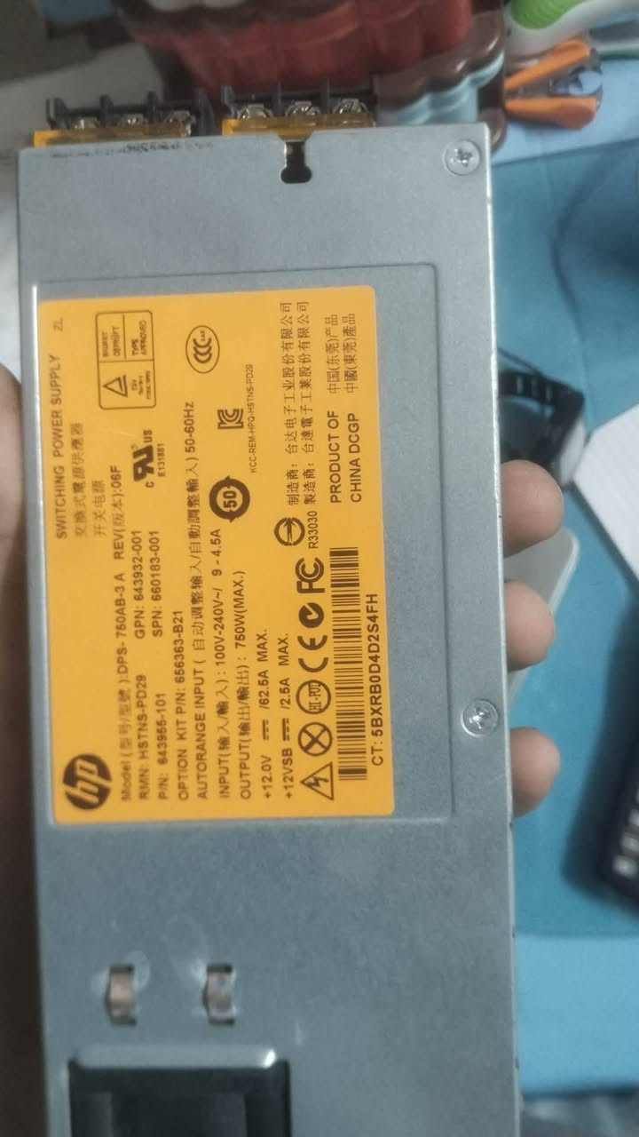 متوفر باور سبلاي
باور سبلاي 12فولت 
الادخال 220v
الاخراج
12v
62.5A


**إذا كنت صاحب هذا الإعلان وتريد حذفه لأي سبب، رجاءا أرسل رسالة إلى الدعم الفني**