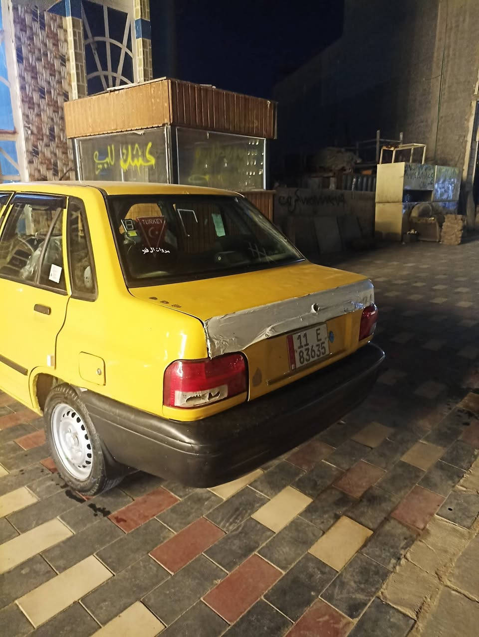 سلام عليكم شباب سايبه موديل 13 مصفره هيه وغرامات السعر 28اوبيهه مجال ***********
