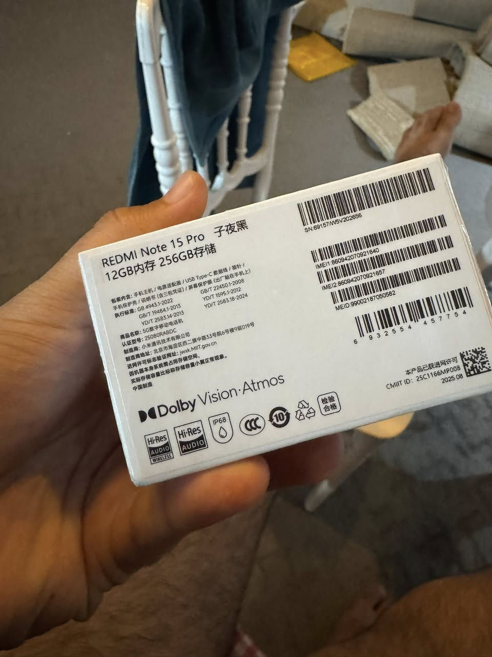 ريدي نوت ١٥ برو فايف جي
للبيع نسخه الصين
بالكارتون ممفتوح
الحريه الدولعي
***********
