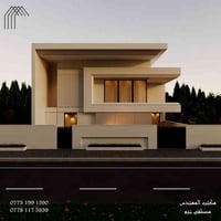تصميم خارجي مودرن • البصرة المشراق • مكتب مصطفى نجم
