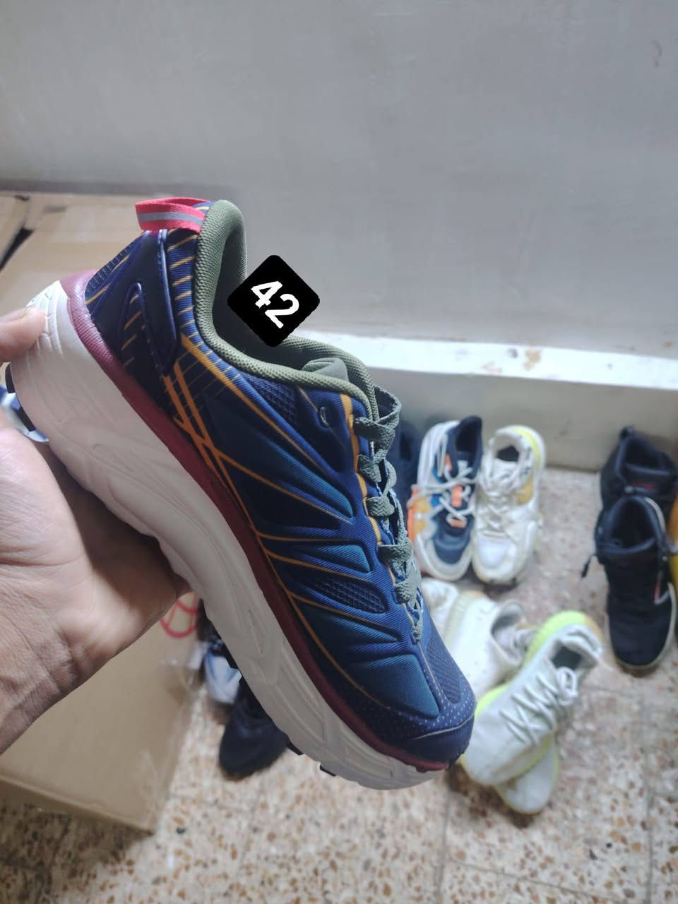 منشور خاص قياس 42متوفر كل قياسات 39ال45 سعر قطعه 15
يوجد توصيل جميع محافظات العراق 5الف 
رقم الهاتف ***********
