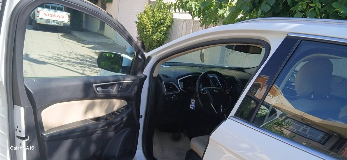 فۆرد ئیدج ٢٠١٩ ئێس ئی ئێڵ
Ford edge sel 2019
فول فول تەنها پانۆراما نیە
بێ بۆیاخ  و بێ سارد و بێ پارچەی گۆڕاو 
دەبڵ ئەکسل
کوشن چەرم
ناو زەرد بیلادی شەریکەیە 
دوو کوشتنی پێشەوە هیتەر و کارەبایی .
مەکینە ٢٠ تۆربۆی چوار بستۆنە
هەر چوار دەرگای لەمسە
هەرچوار ئاوێنەکە حاسەیە
گێڕ ماوس ( ڤۆلیوم )
بڕێک بەسمە
٤ تایەی تازەیە
تازە ڕۆنی مەکینەو ڕۆنی هایدرۆلیکی گێڕ گۆڕاوە
سەنەوی 2031
هەموو ئێرباگەکانی شەریکەن
هەموو گڵۆپەکانی پێش و پشتی شەریکەن
شاشەی sync 3.4 فول فول ئەبدەیتە
نەخشەی عێراق و هەرێمی کوردستان بە فول کوالێتی بە android auto و apple play
ئۆتۆ ستۆپ و ئۆتۆ ستارت
تازە پاتری بۆ دانراوە 
هەرچوار دەوری ڕاداری شەریکەیە
دوو ئاوێنەکەی ڕاداری شەریکەیە 
ڕەقەمی شانسی
2FMPK4J98KBB49248

*********** فایبەر - واتساب 
*********** حلبجة, السليمانية
