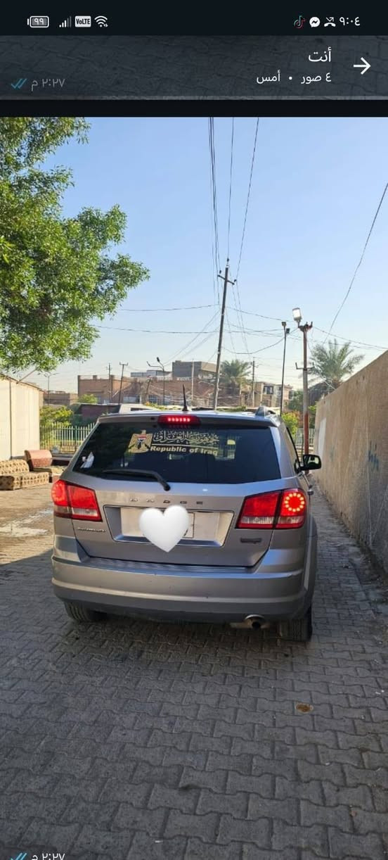 جورني موديل ٢٠١٥ رقم ذي قار الإنكليزي مشروع وطني ماشيه ٩٩ محرك ٢٤٠٠ ٧راكب       حادثهه جاملغ يمنى وبنيد مبدل  ونص باب اليمنى مصبوغ والباقي كل الأجزاء مكفوله. من الغرق والحرق والعيب الشرعي (الكص) السعر ١١٥ ورقه ***********
