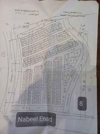 قطعة ارض مساحة ١٥٠ واجهة ٧.٥ النزال ٢٠  متر مقاطعه ٨ رقم القطعه ٤٣١ مو...