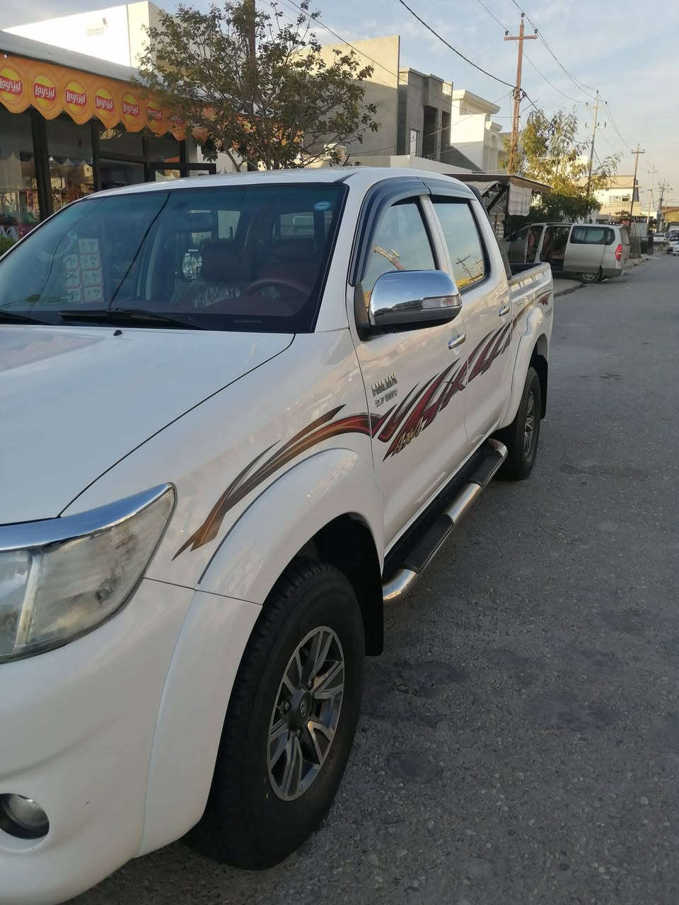 هايلوكس 14فور ويل مكفوله من صبخ محرك مامفتوح ماشيه 190 سعرها 220مكاني كركوك ***********
